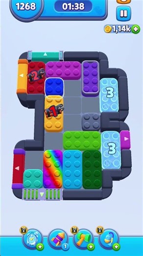 color block jam 1268 #puzzlegame #puzzle #gaming