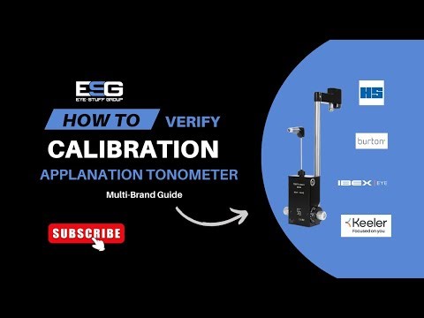 How to Verify Calibration on an Applanation Tonometer | Multi-Purpose Guide