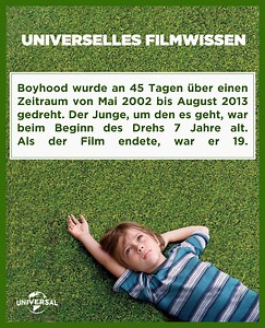 Ein einmaliger Film über das Erwachsenwerden. | Universal Pictures