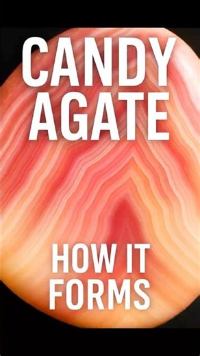 Candy Agate – How It Forms & Why It Looks So Sweet #shorts