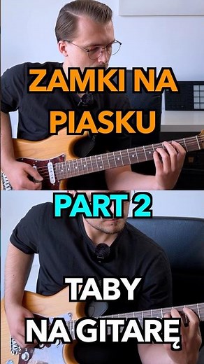 Zamki Na Piasku (TAB) - Jak grać na gitarze riff dla początkujących - Lady Pank #guitar #music
