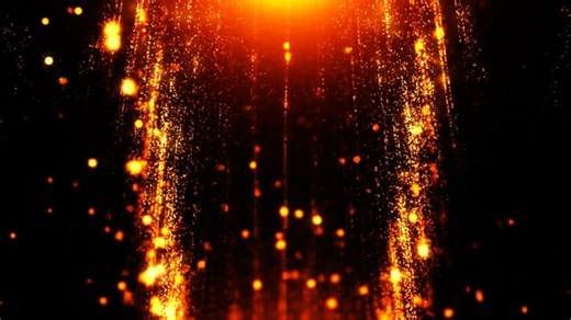 Lights, Particles, Merry Christmas. Free Stock Video