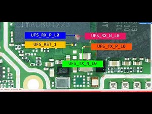 Itel S23 (S665L) ufs emms voltage pinout Diagrams By GsmSanjoy