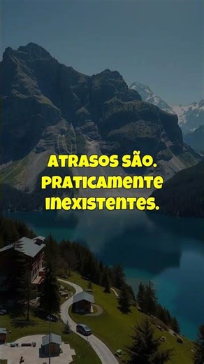 O País Onde Tudo Funciona Perfeitamente #curiosidades#suíça #viagem #paises