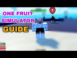 Roblox One Fruit Simulator Guide| How to play one fruit simulator