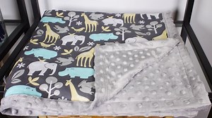 Easy DIY Baby Blanket Sewing Tutorial