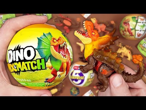 Opening The 5 Surprise Dino Mix & Match From ZURU