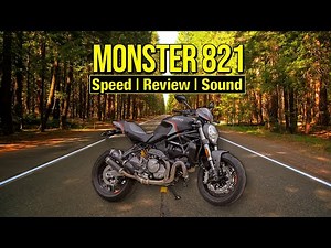 Ducati Monster 821 Stealth | Review, Top Speed, Soundcheck