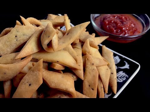 How to make Nimki | Namkeen Recipe | Tea time snack | - Yummy Food World🍴122