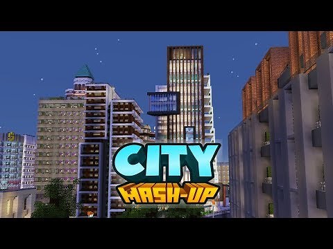 City Mash-Up - Megacity Roleplay in Minecraft! - Minecraft Marketplace Map Trailer