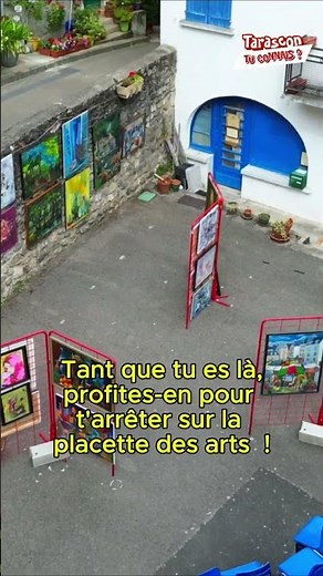 Tarascon tu connais ? EP03 Placette des arts #occitanietourisme #explorefrance #reelsfrance #ariege