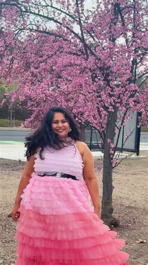 Nikhila Godugu on Instagram: "🩷🩷🩷 . . . . . . . . . . . . . . . . . . . . . . . . . . . . . . . . . . . . . . . #grwm #pink #reelitfeelit #foryou #explore [fyp, instagood, viral, Bollywood, hindi, foryoupage, explorepage, viralvideos, instagram, trendingmusic, reels, trendingreels, insta, viralreels, trending, songs, mass, beats, grwm, transition reel, cherry blossom, pink dress, pink, gulabi, western dress, baby shower, gender reveal, team girl, dress, pink gown, pinky, gender reveal dress i