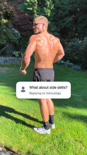 Opinion: can build cannon ball delta without flies and lateral raises. It’s pretty crazy what you can do with just a good pushing and pulling exercise. Add dips, and perhaps also barbell rows, to overhead press and wide-grip pull-ups and you will building yourself a wicked set of shoulders! *All fitness programs & recipes available for 50% off: THE SOBER FITNESS BUNDLE 📚💪 #soberfitness #sober #fitness #recovery #health #diet #exercise #mentalhealth #happy #fitnessdailies #dailies #Workout #12s