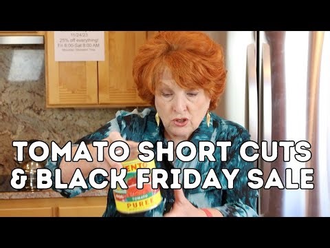 Tomato Short Cuts and Black Friday Sale