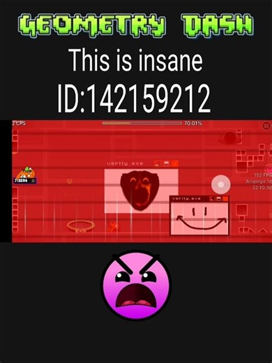this is insane! #dj #уровеньа2 #gd #geometrydash #gd #chickengun #aintnobodymadbutthedevil #2