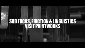 20K views · 118 reactions | Sub Focus, Friction & Linguistics get their first glimpse of Printworks London ahead of our event w/ Snowbombing & Shogun Audio next week!  | UKF | Facebook