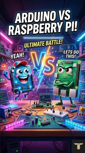 Arduino vs Raspberry Pi | कौन सा Better है? ⚡ Full Comparison #ai #animation #shorts