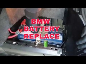 BMW E46 3 Series Car Battery Replacement - Quick and easy - DiY 🔋🔧