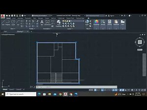 AutoCAD Simple Line Plan in Fast Way !! Quick & Easy Tutorial.