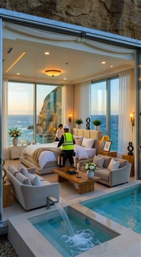 Building a Hidden Survival Room Near the Sea | Luxury Beach Shelter