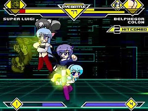MUGEN Showdown #9: Super Luigi (Me) VS Belphegor, Colon, Pamela, and Miranda