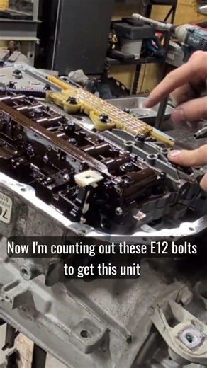 Chevy 6L80 Transmission Tear Down: Melted Speed Sensors! 🛻⚙️🔥 #shorts #mechanic #carrepair #chevy