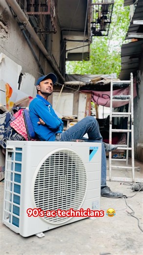 Ac technician vs helper😂 #ac #funny #comedy #acsystems #accircuits #funnyvideo #fun