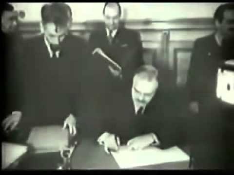 The Nazi-Soviet Non Aggreession Pact 1939