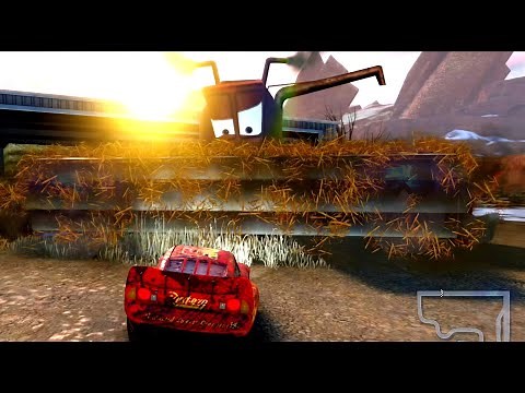 Lightning McQueen Tractor Tipping Frank Combine Harvester Cars 3