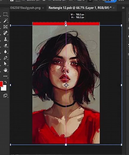 how to warp realistic way with help of distort tool in Photoshop 2025