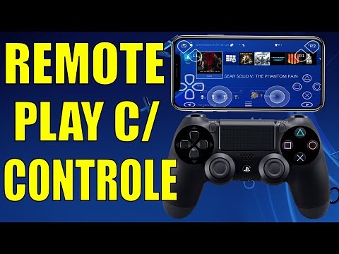 NOVO REMOTE PLAY COM CONTROLE PS4 !!!