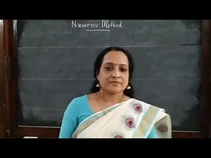 Numerov method for solving differential equations