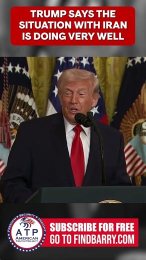 The situation with Iran is doing very well