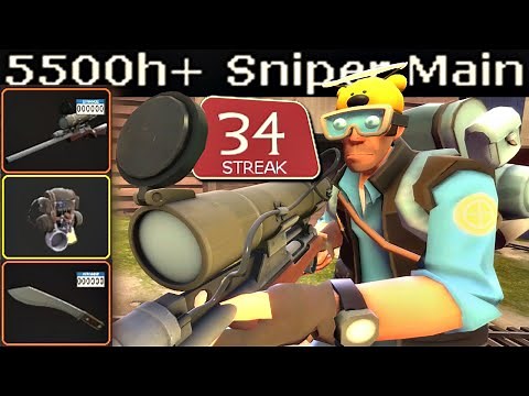 Aimbot in Action!🔸5500h+ Sniper Main Experience (TF2 Gameplay)