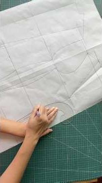 Making a pattern for a fitted shirt #I sew my own clothes