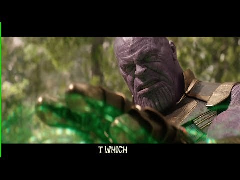 Thanos using Time stone to bring vision back to life!!