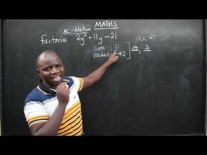 MATHS FACTOR BY AC METHOD