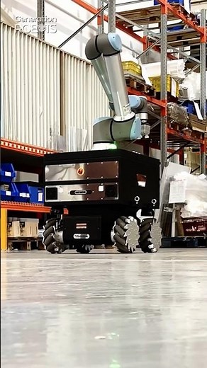Omnidirectional AMR Mobile Robot for Indoor Logistics