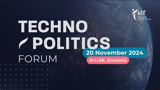 🗓️ Don't miss our 2024 Techno-Politics Forum! This Wednesday we are gathering top expert policymakers, representatives of EU institutions, industry, and civil society to discuss Europe's digital agenda after the 2024 European elections. ➡️ Register here: https://bit.ly/4eMkk26 | European Liberal Forum