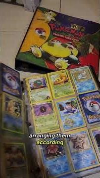 PART 1: Restarting my OLD Pokemon Binder 2000 #pokemon #tcg #cards