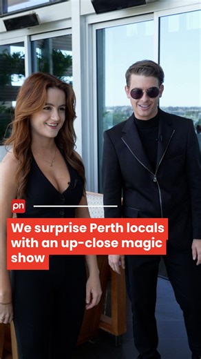 The magical Now You See Me Live stage show has landed in Perth! Ahead of Friday's opening night, we surprised four locals with an sneak peek performance hosted by cast members Matthew Pomeroy of @theconjurors and @GabriellaLester. Based on the film franchise of the same name, the show promises death-defying escape acts, masterful sleight-of-hand, and many surpises. Still not sure what to expect? “Be prepared to watch the best magic show in the world," Lester says. Now You See Me Live is playing 
