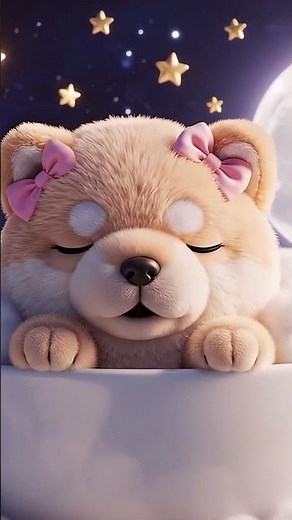 🌙 Baby Sleep Music 🐶 Sweet Puppy Dreams | 3 Hours Peaceful Lullaby for Deep Sleep 💤✨