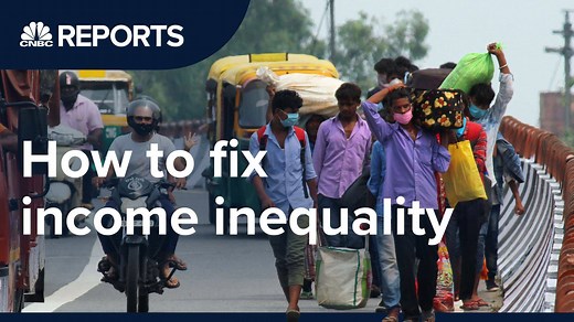 5.6K views · 92 reactions | Poverty levels are rising for the first time since 1998 due to the coronavirus pandemic, which has exacerbated income inequality. CNBC’s Silvia Amaro looks at what steps governments can take to promote economic equality. | CNBC International | Facebook