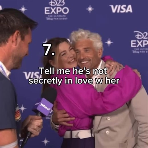 D E M P E O (FAN PAGE) 🩷✨🤍09/09/22 Liza on Instagram: "I have NEVER seen him this excited. Bye. #dempeo #merder #greysanatomy #ellenpompeo #patrickdempsey"