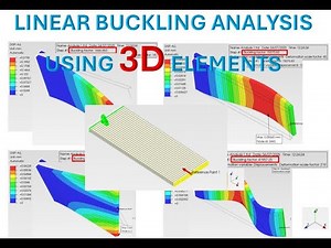 LINEAR BUCKLING ANALYSIS USING 3D ELEMENTS IN PREPOMAX