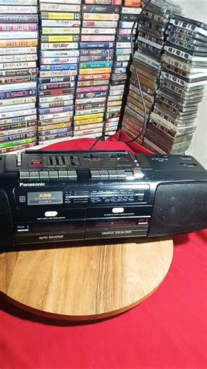 old viral model 90s slim line tape Panasonic RX ft 560Dcd stereo recorder#shortsviral #YouTube