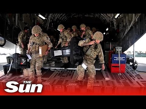 BREAKING: 600-strong UK force arrive in Kabul to evacuate British nationals from Afghanistan
