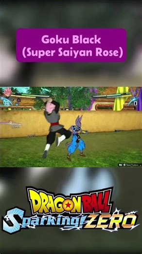 NEW Goku Black (Ultra Super Saiyan Rose) Mod Showcase #dragonball #gokublack #sparkingzero