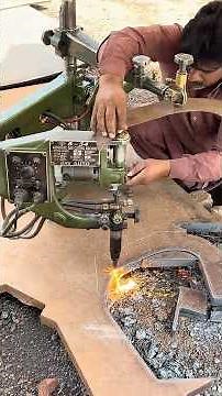 Chaser Machine Part Cutting With Gas and Electric Cutter #agriculturalmachinery #plasmacutting