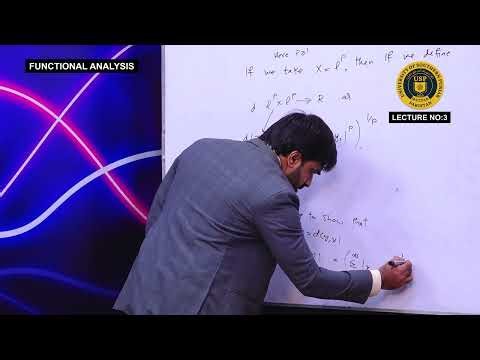Functional Analysis Lecture 3rd